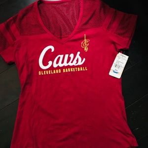 Cavs shirt w/ netted shoulders
